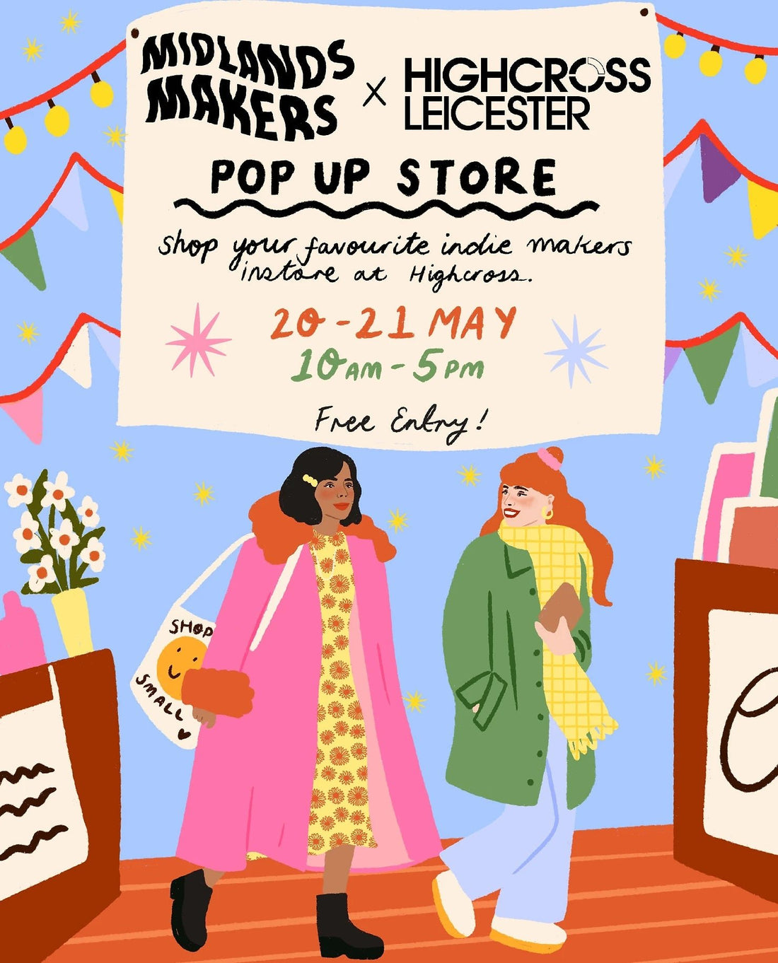 Klatch Co X Midlands Makers - Highcross Leicester Pop Up shop