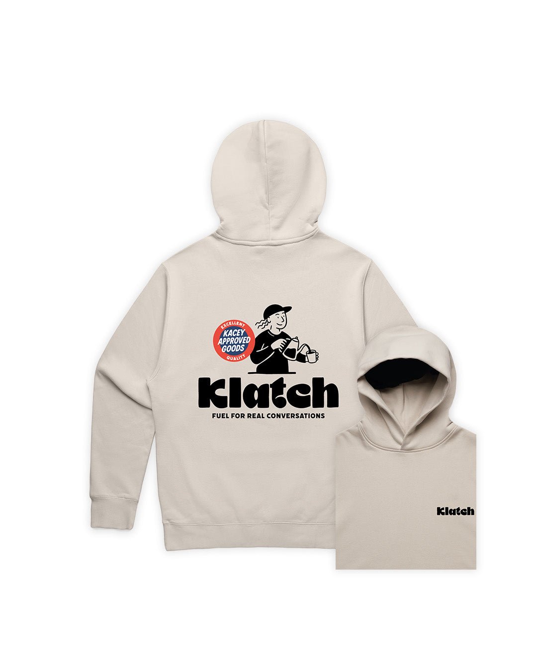 Approved Goods Hoodie - Bone