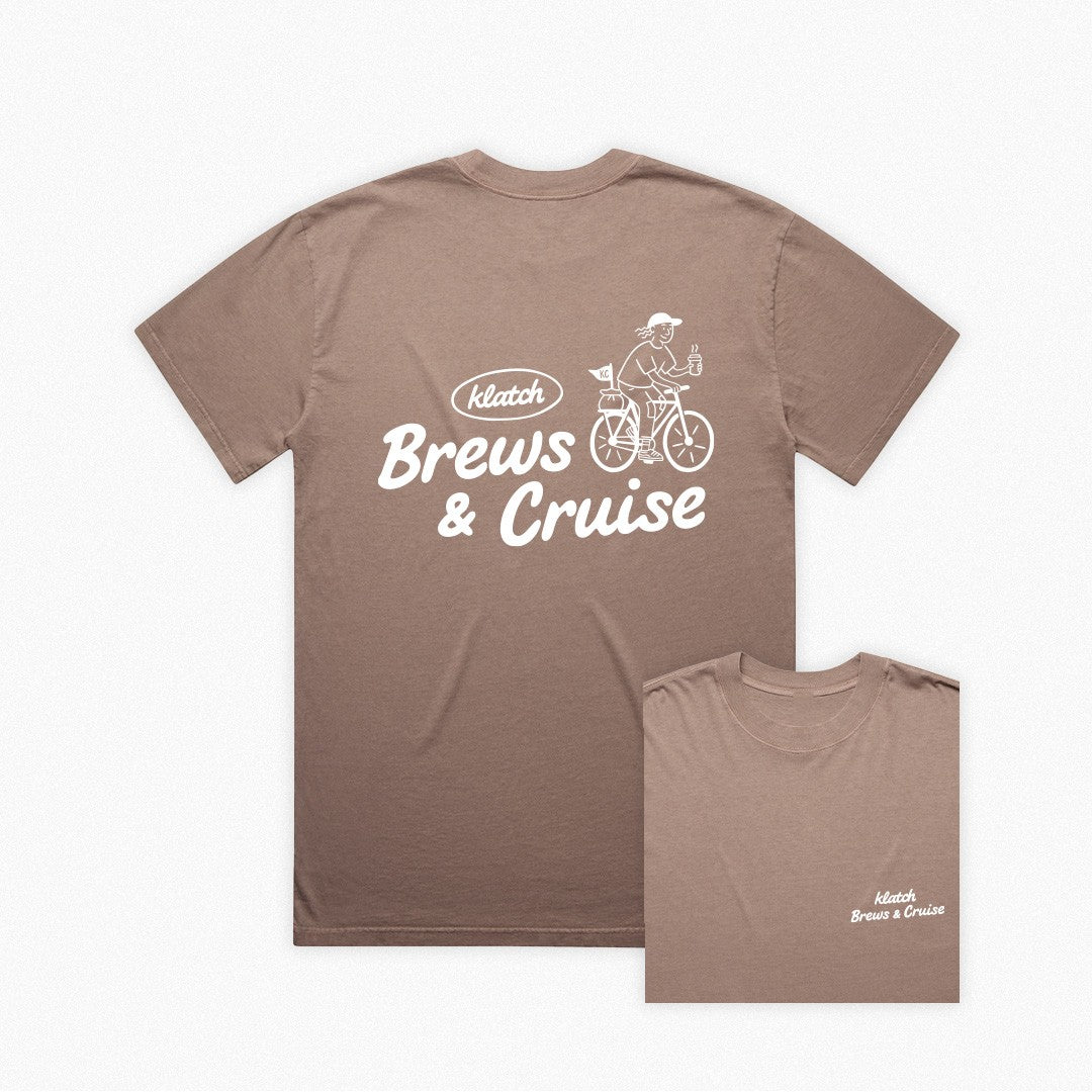 Brews & Cruise T-shirt - Mushroom