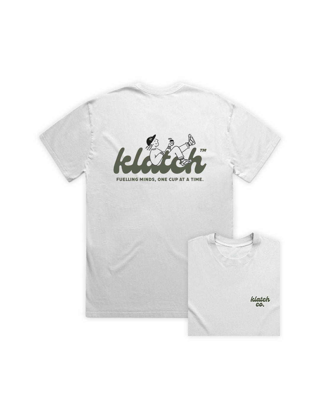 Fuelling Minds Tee - White