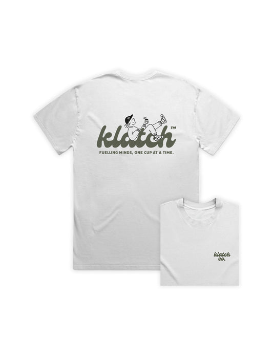 Fuelling Minds Tee - White