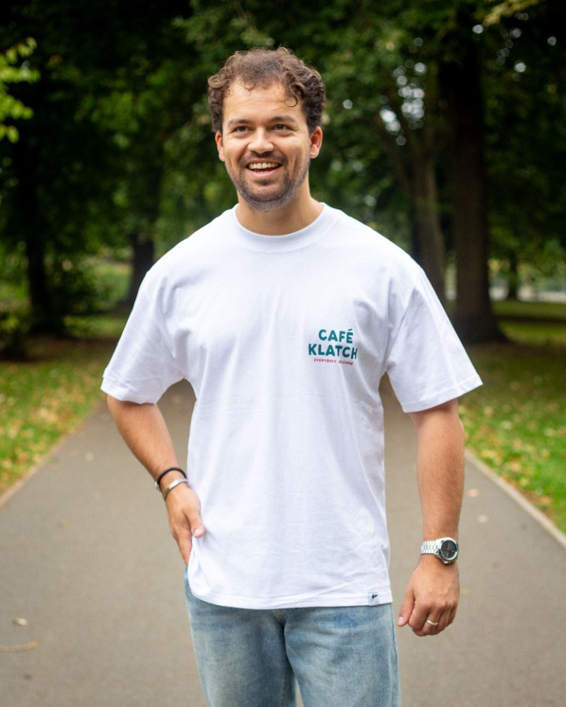 Cafe Klatch White T-Shirt