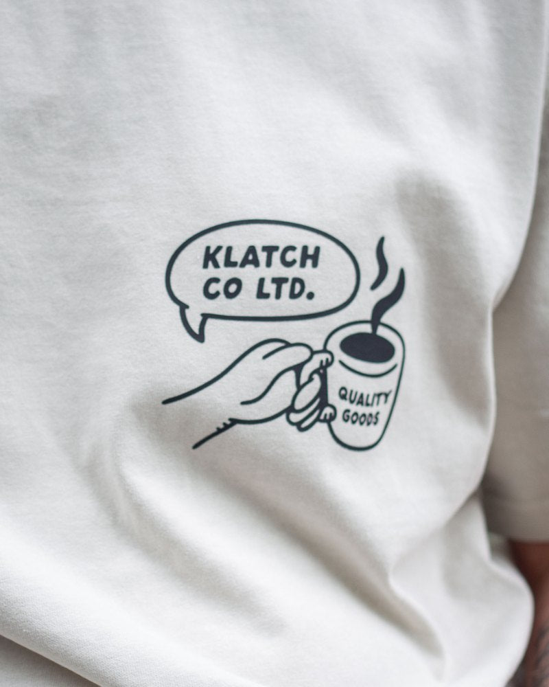 Coffee & Convos Bone T-Shirt