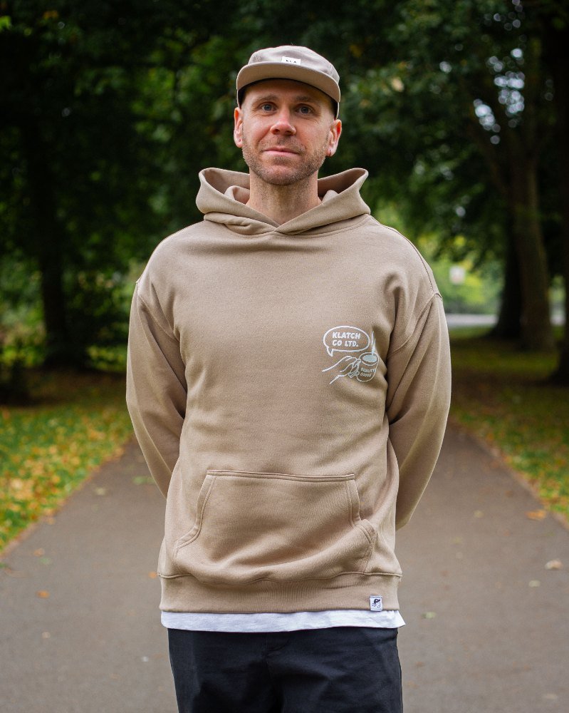 Coffee & Convos Sand Hoodie