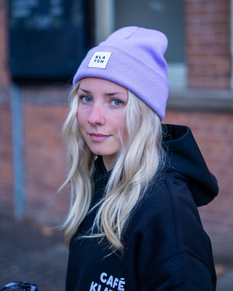 Lavender Beanie