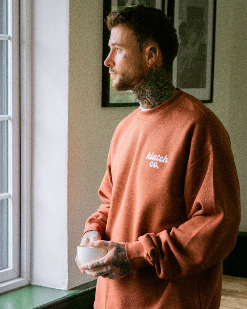 Relaxed Fit Jumper - Clay