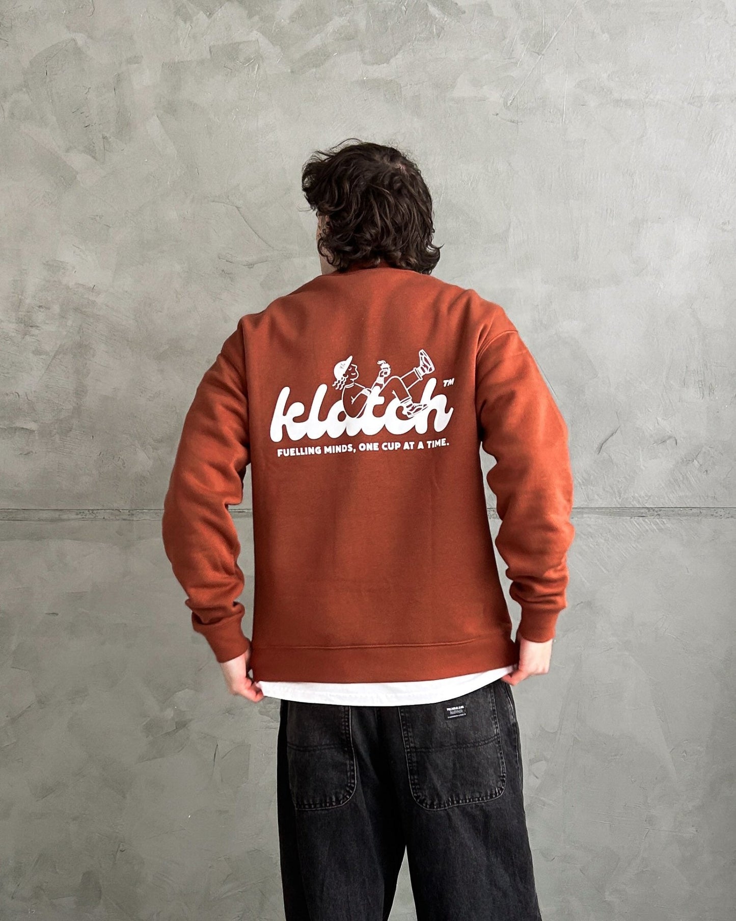 Relaxed Fit Jumper - Clay