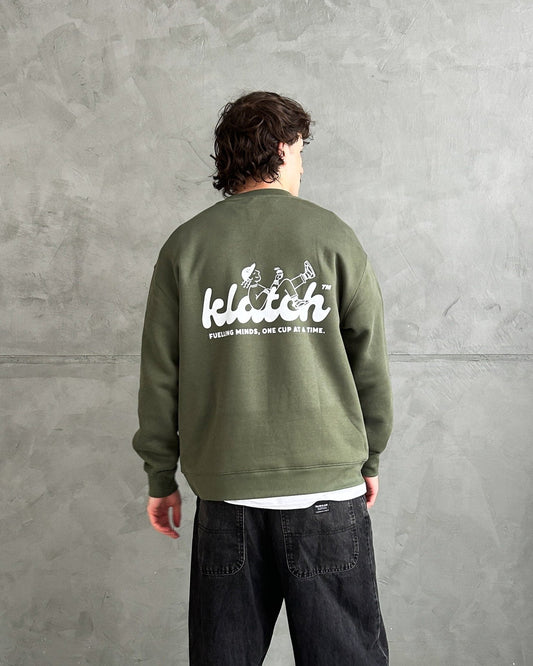 Relaxed Fit Jumper - Sage