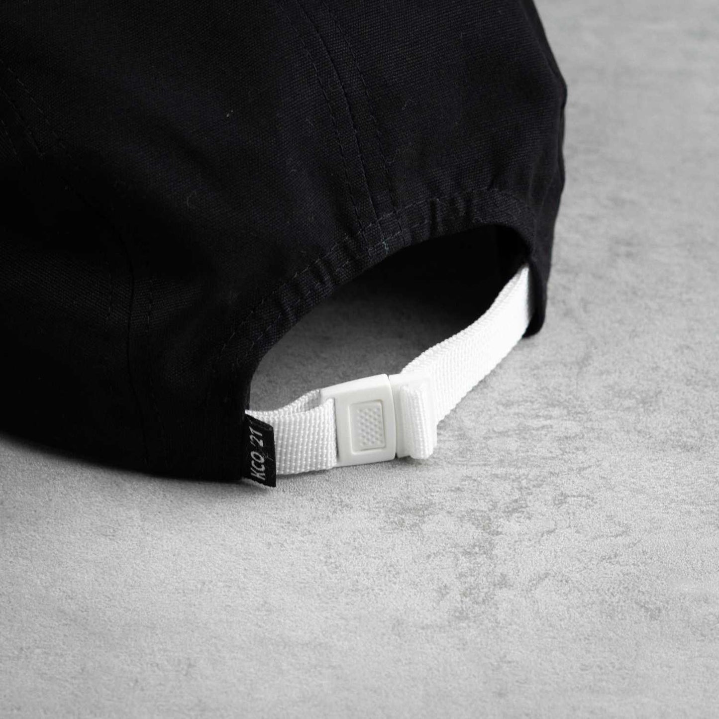 Lenox Black 5 Panel Cap