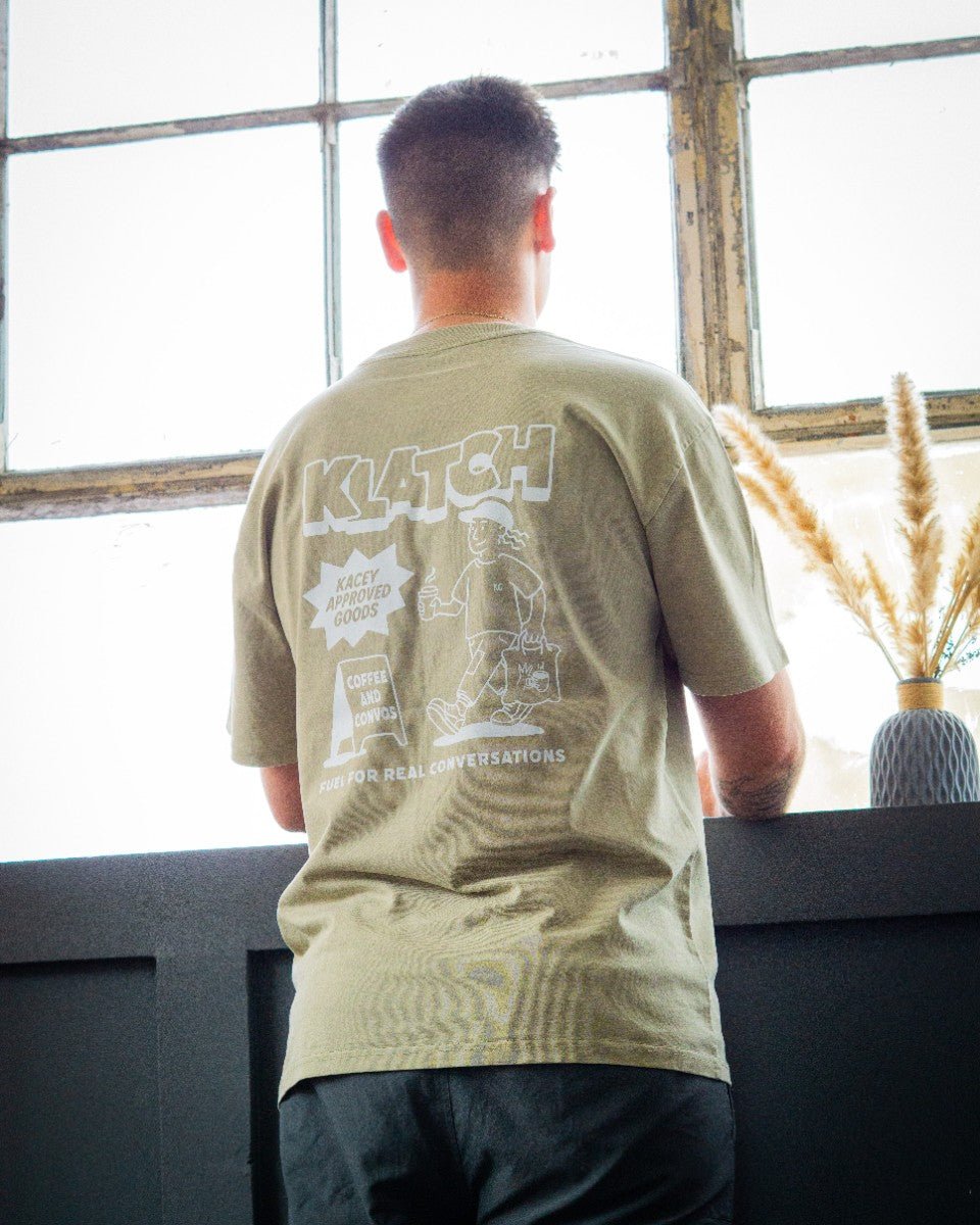 Klatch Shopping T-shirt - Light Sage