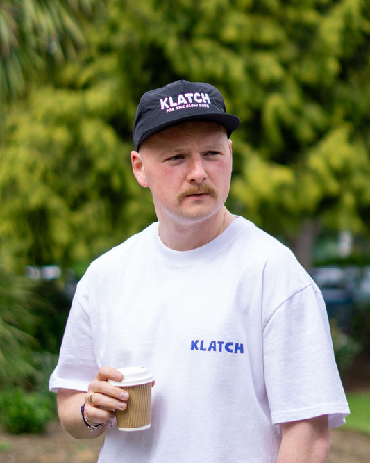 Slow Days Snapback Cap - Black