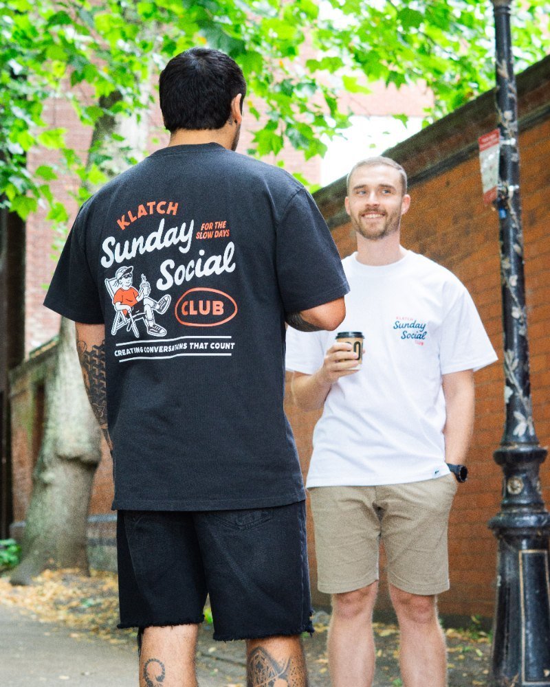 Sunday Social T-Shirt - Black