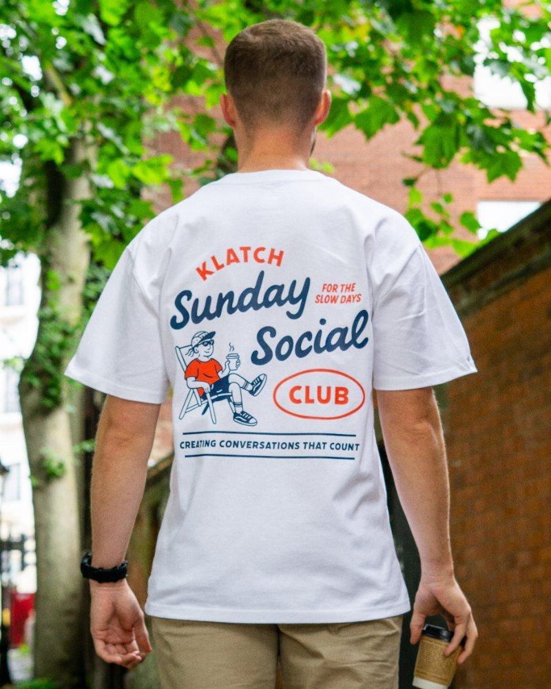 Sunday Social T-Shirt - White