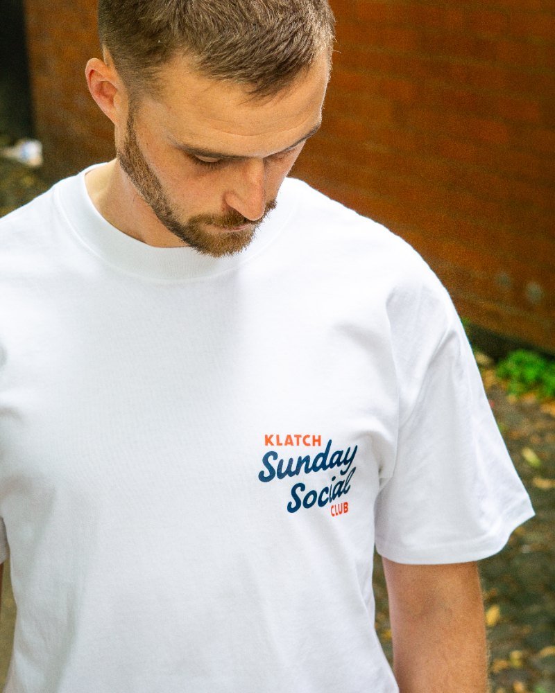 Sunday Social T-Shirt - White