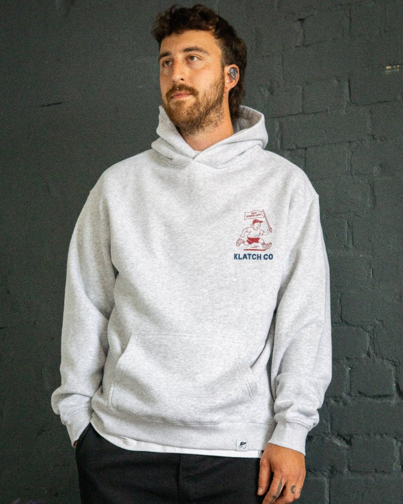 Made for talks Hoodie - Grey Marl