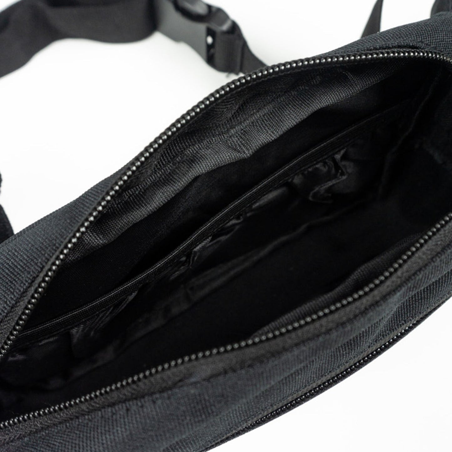 cross body bum bag with inside pocket
