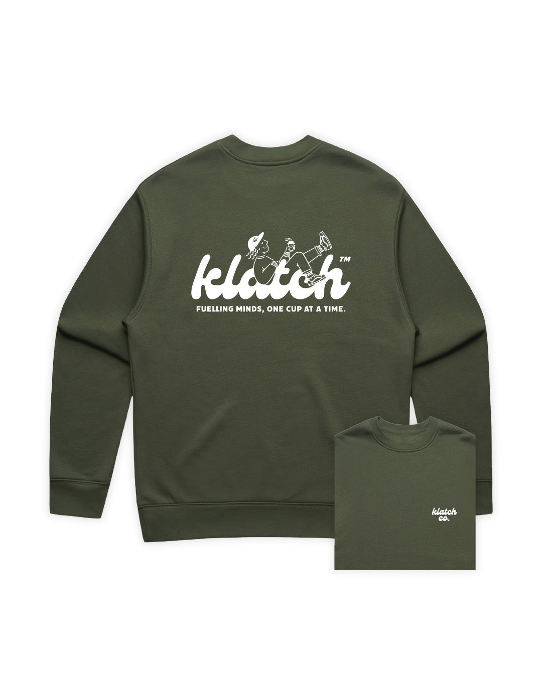 Relaxed Fit Jumper - Sage