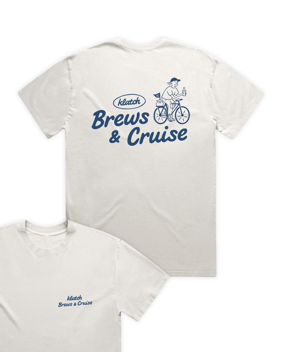 Brews & Cruise T-Shirt - Bone