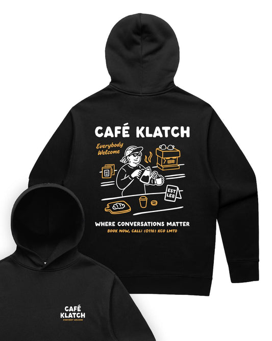 Cafe Klatch Black Hoodie