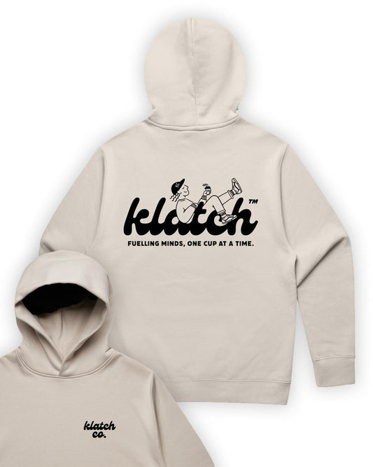 Relaxed Fit Hoodie - Bone