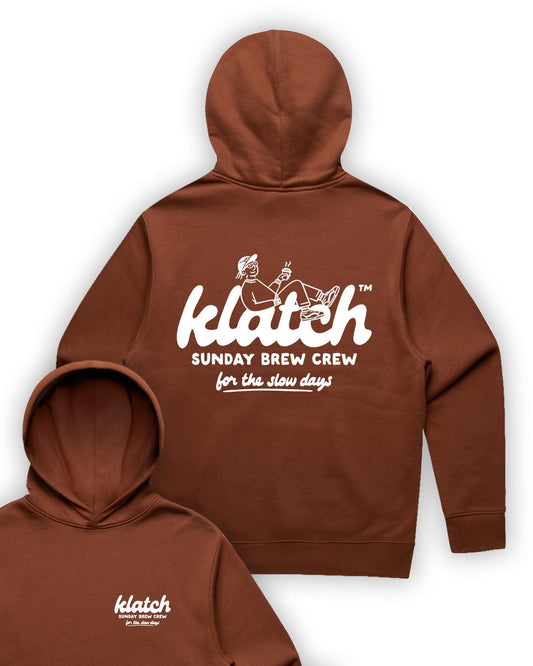 Sunday Brew Crew Hoodie – Clay