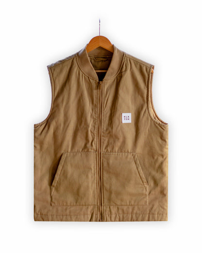 Dialed Gilet Tan