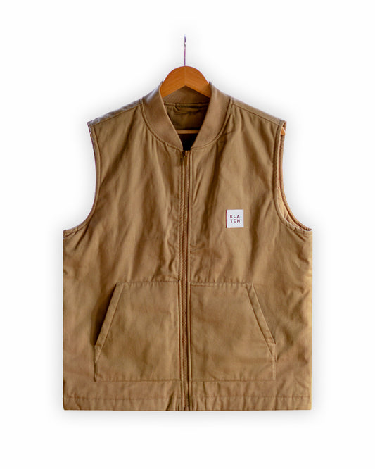Dialed Gilet Tan