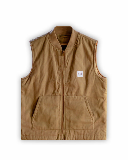 Dialed Gilet Tan