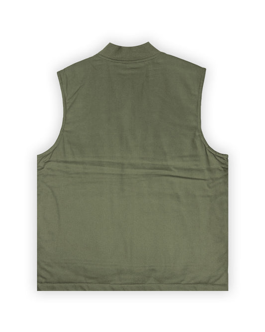 Dialled Gilet Sage Green