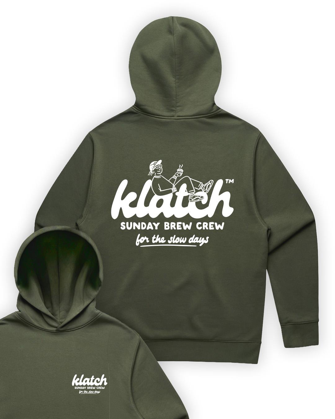 Sunday Brew Crew Hoodie – Sage