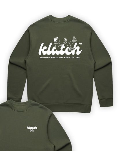 Relaxed Fit Jumper - Sage