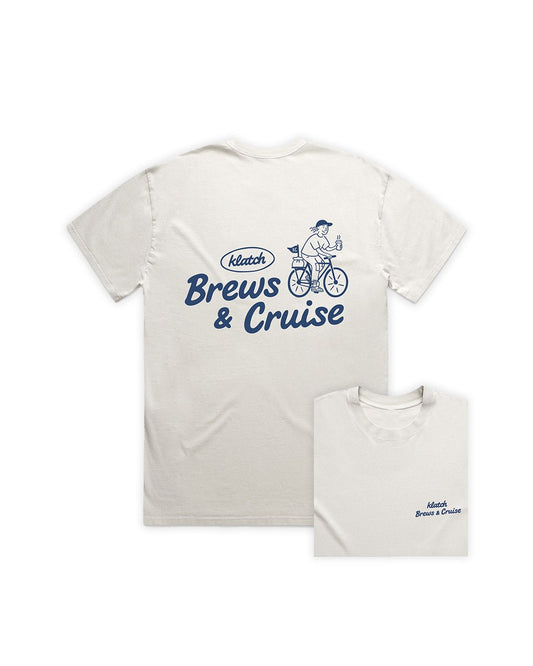 Brews & Cruise T-Shirt - Bone