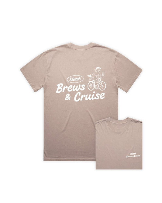 Brews & Cruise T-shirt - Mushroom