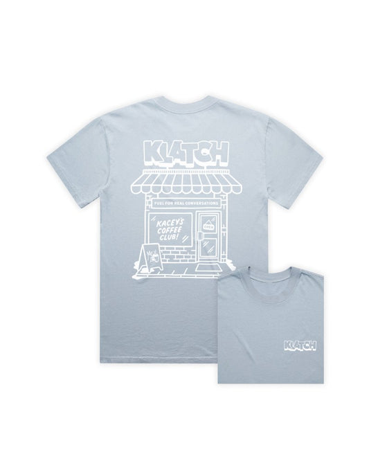 Klatch Shop T-shirt - Sky Blue