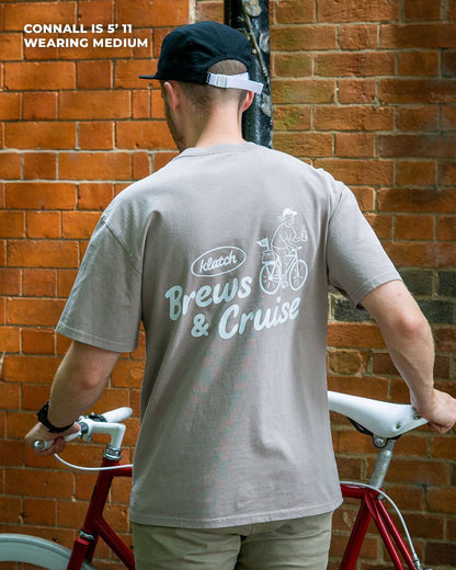Brews & Cruise T-shirt - Mushroom