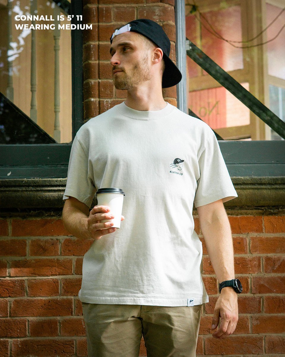 Coffee & Conversations T-Shirt – Bone