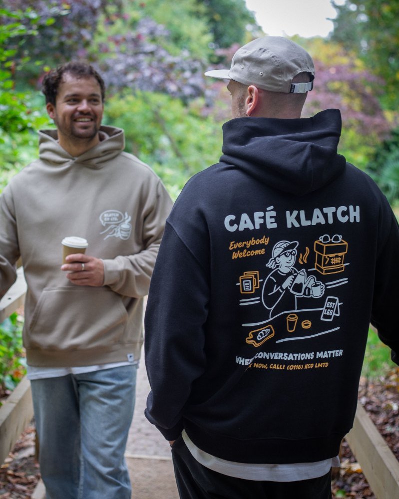 Cafe Klatch Black Hoodie