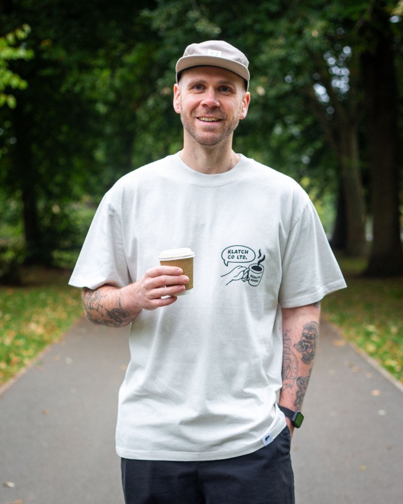 Coffee & Convos Bone T-Shirt