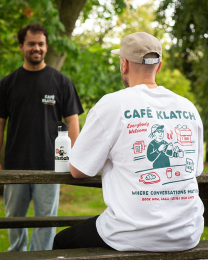 Cafe Klatch White T-Shirt