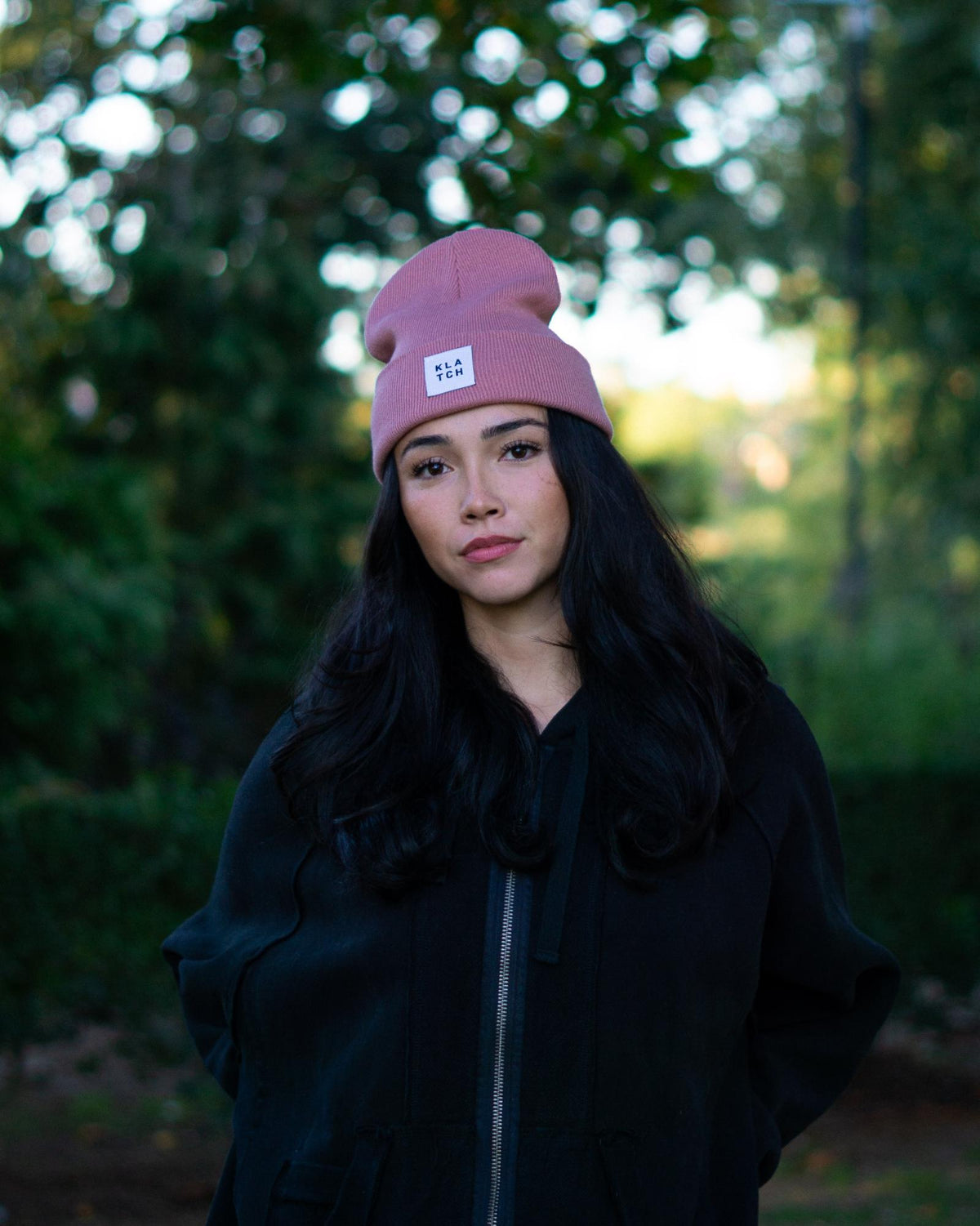 Rose Pink Beanie
