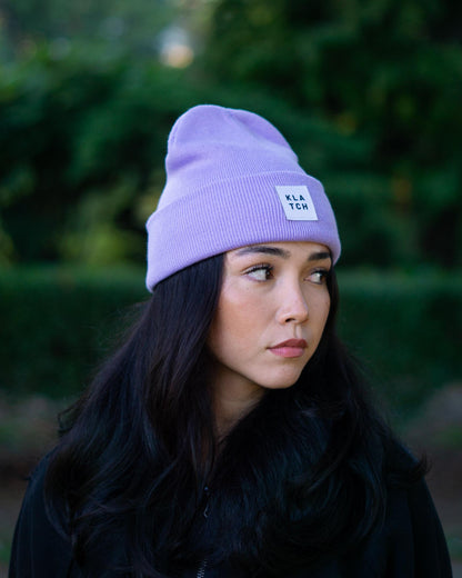 Lavender Beanie