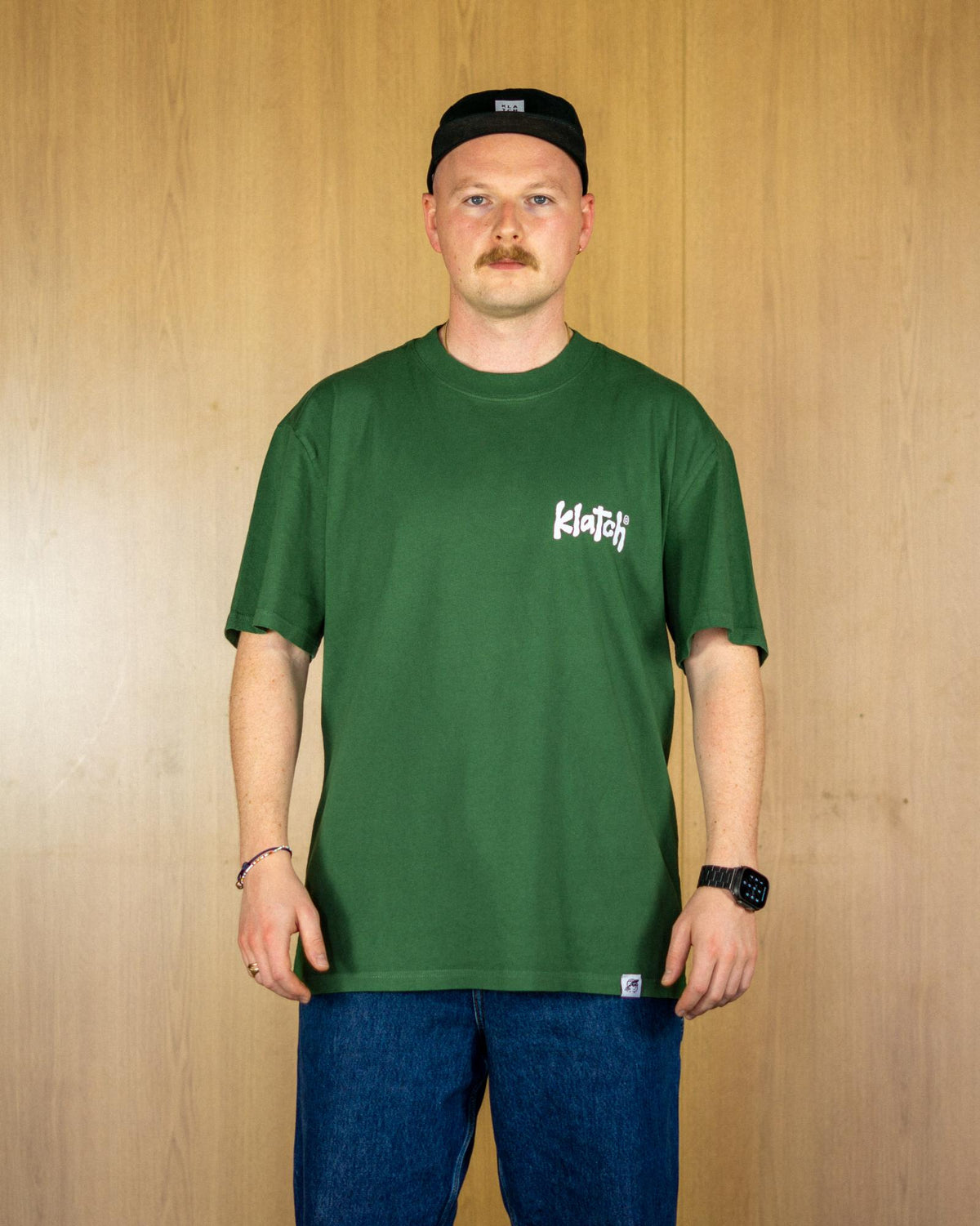 Klatch Text Green T-Shirt