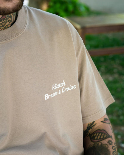 Brews & Cruise T-Shirt - Mushroom