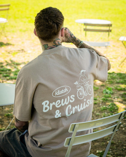 Brews & Cruise T-Shirt - Mushroom