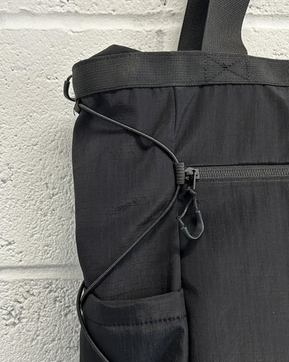 Messenger Tote Bag - Black
