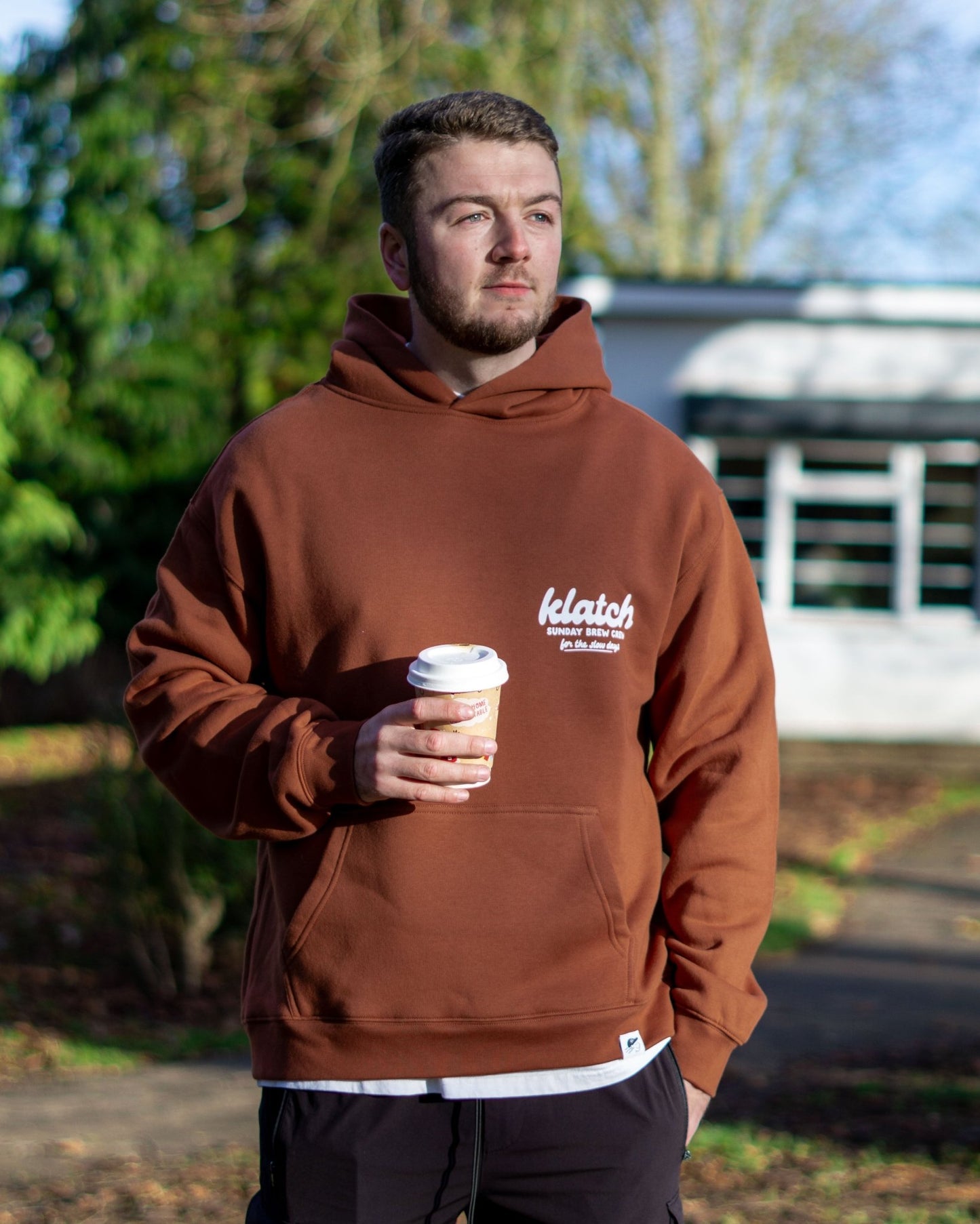 Sunday Brew Crew Hoodie – Clay