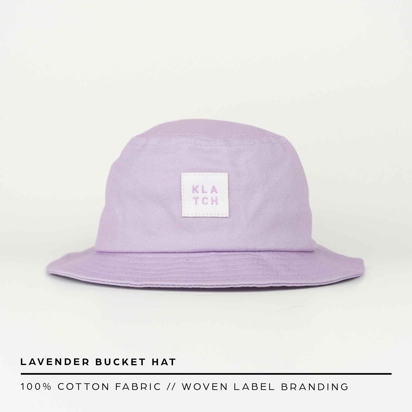 boonie style bucket hat in lavender