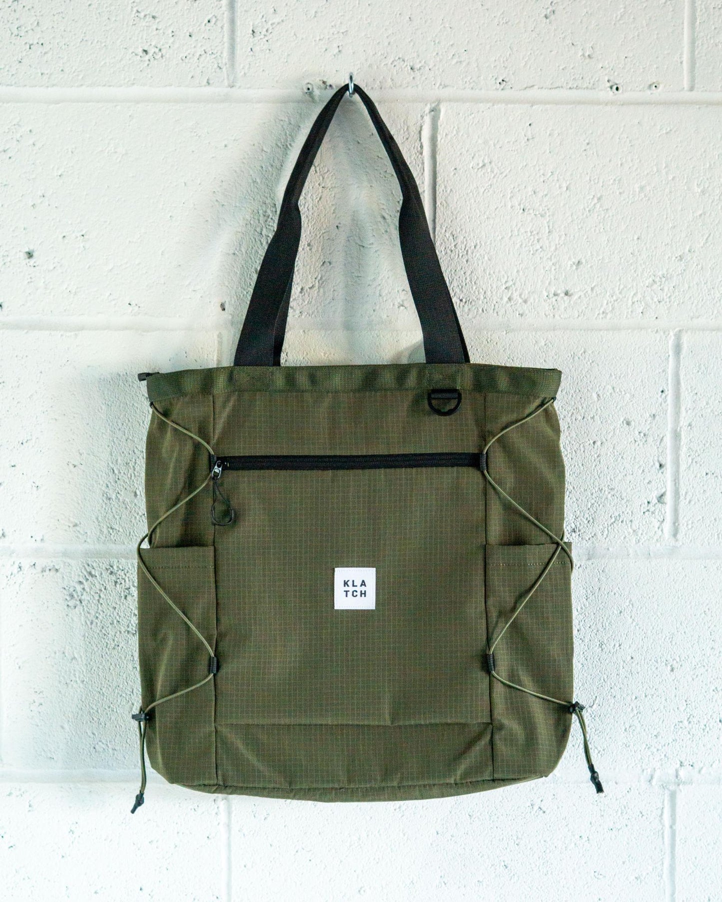 Messenger Tote Bag - Khaki