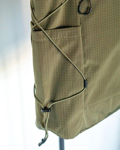 Messenger Tote Bag - Khaki