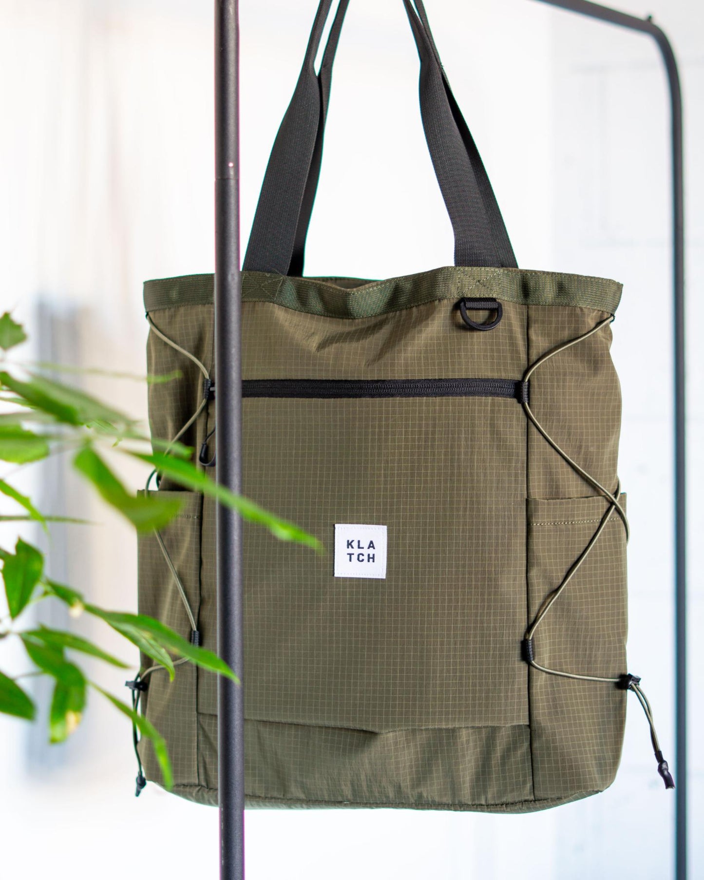 Messenger Tote Bag - Khaki